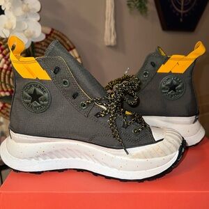Converse Chuck 70 AT-CX Shoes Platform Canvas Utility Green
W Sz 8 
M Sz 6.5